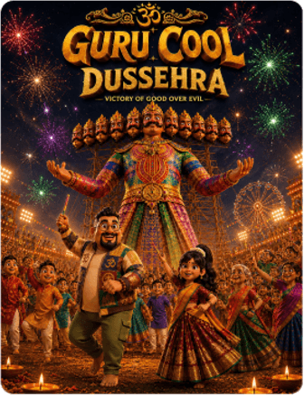 Guru Cool Dussehra — victory of good over evil